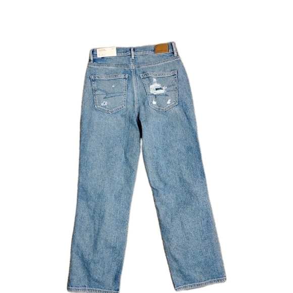 American Eagle Highest Rise 90's Boyfriend Jeans Women's Size 4 Short NWT - Picture 2 of 6